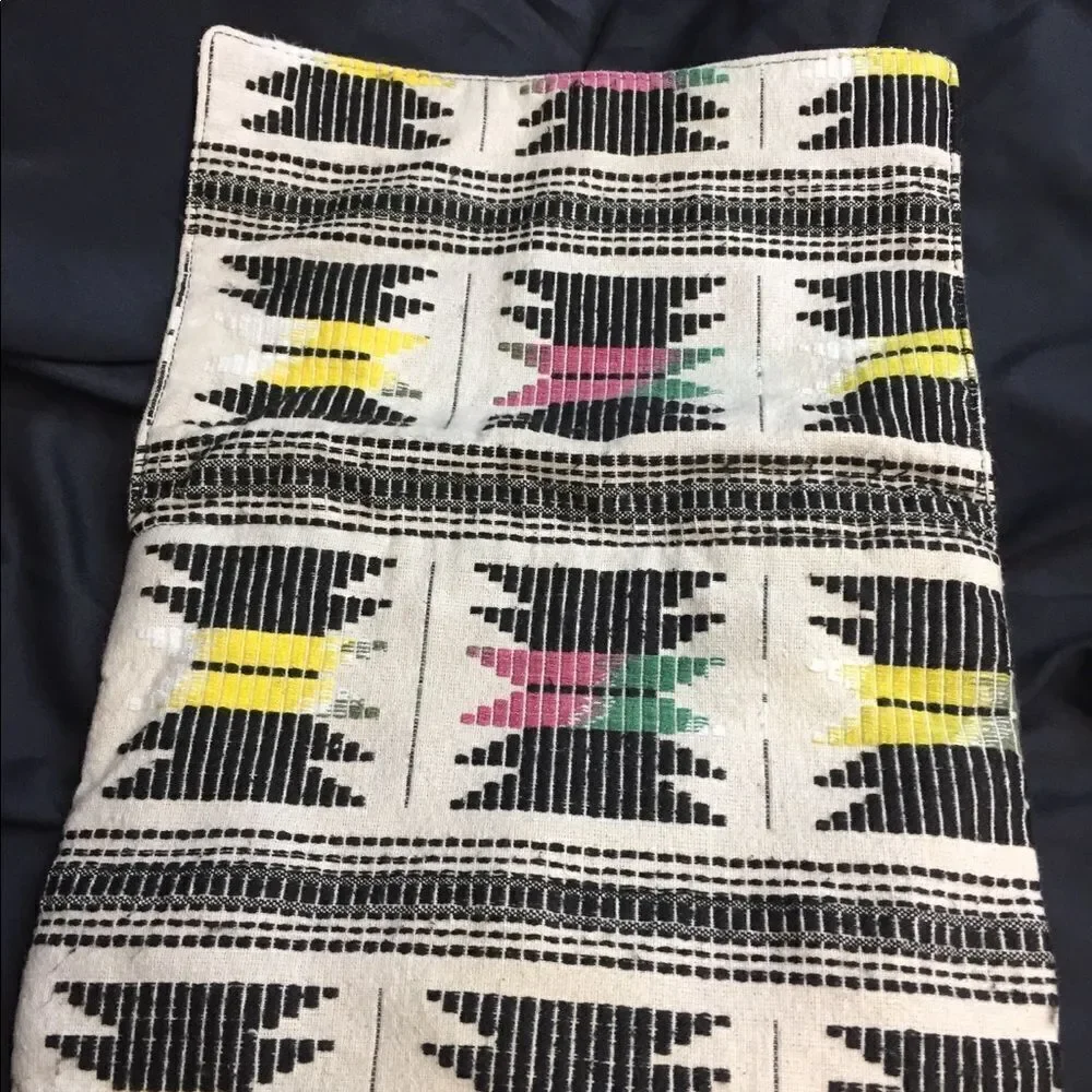 Avani Clutch Purse, Cloth Aztec Style Purse